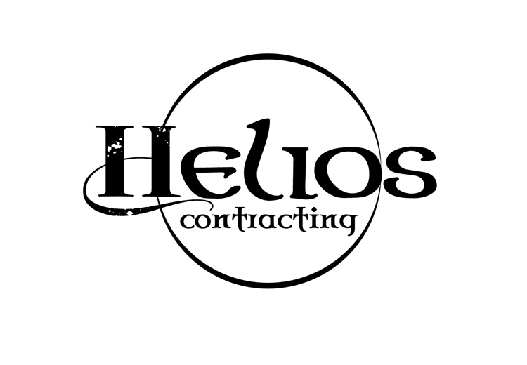 Helios Contracting Logo Design